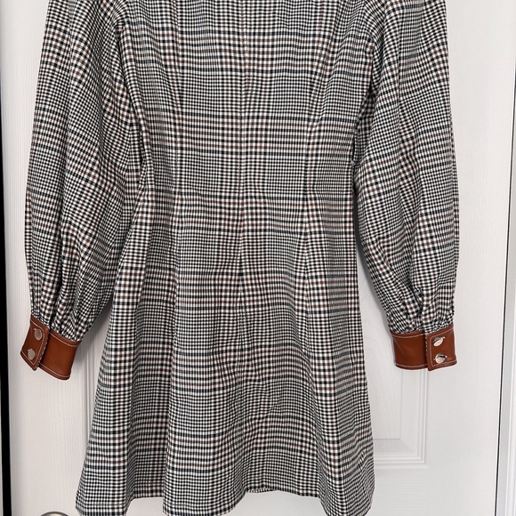 Staid Mini Glen Plaid dress - Picture 4 of 12